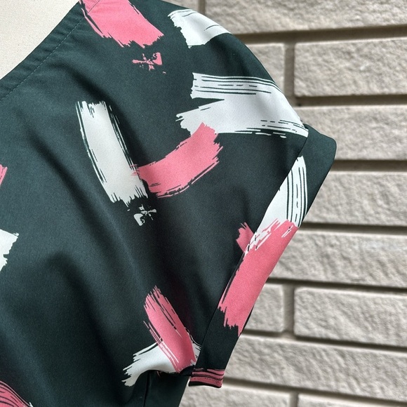 Mountain Warehouse Lightweight Green Pink and White Cap Sleeve Dress Sz 8 - Picture 3 of 10